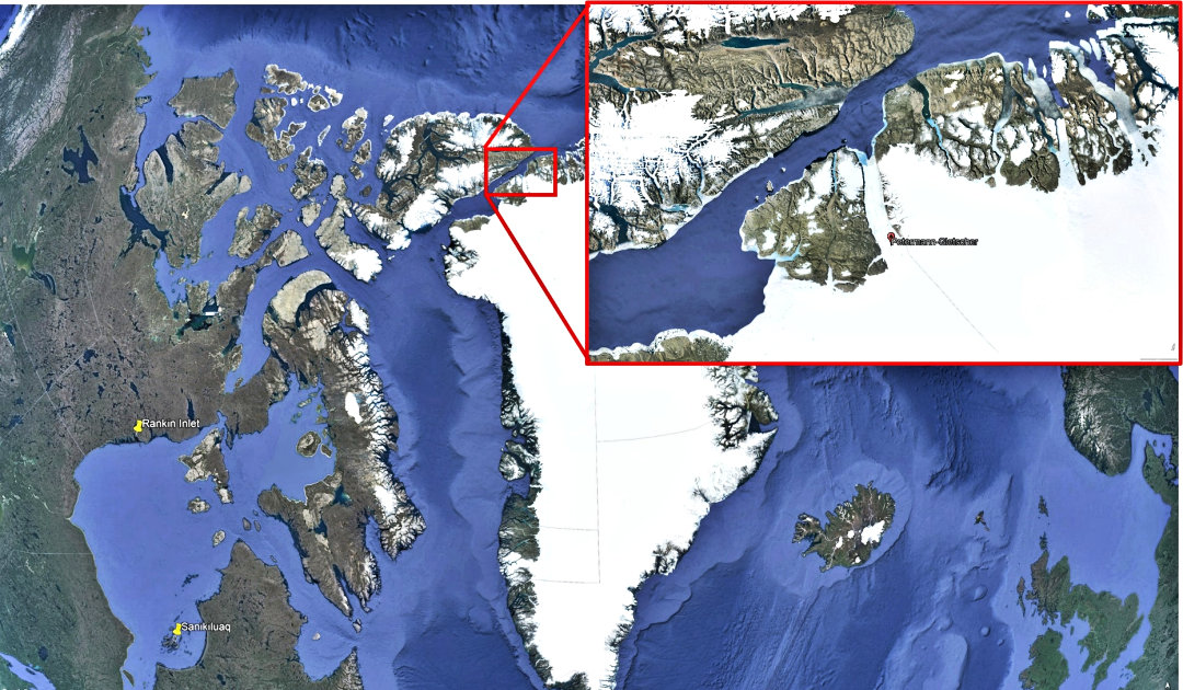 Riesiger Fluss unter Grönlands Eisschild vermutet