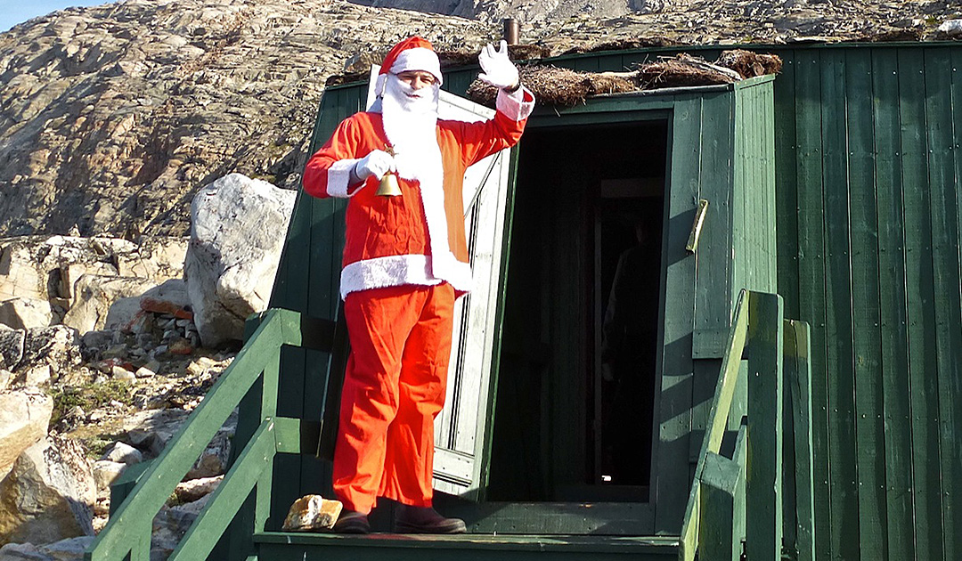 Santa Claus lives in Greenland
