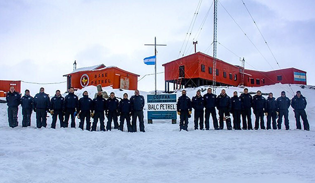Argentinien reaktiviert die Petrel-Base in der Antarktis