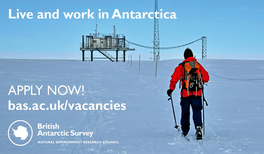 Job opportunities in Antarctica