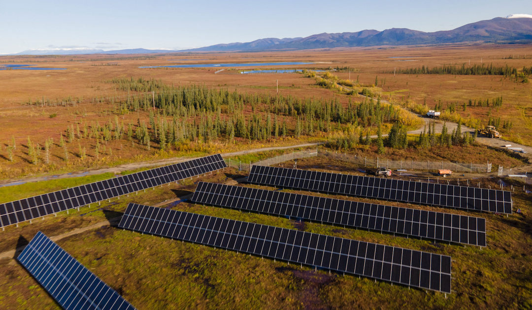 Dorf in Alaska legt Schalter für Solaranlage um