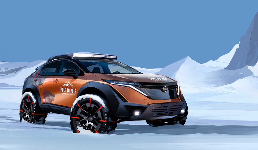 From the Arctic to Antarctica by e-car