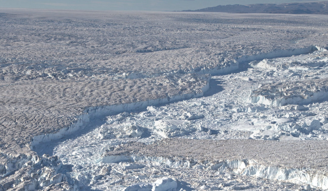 Large ice stream in Greenland melts more and faster