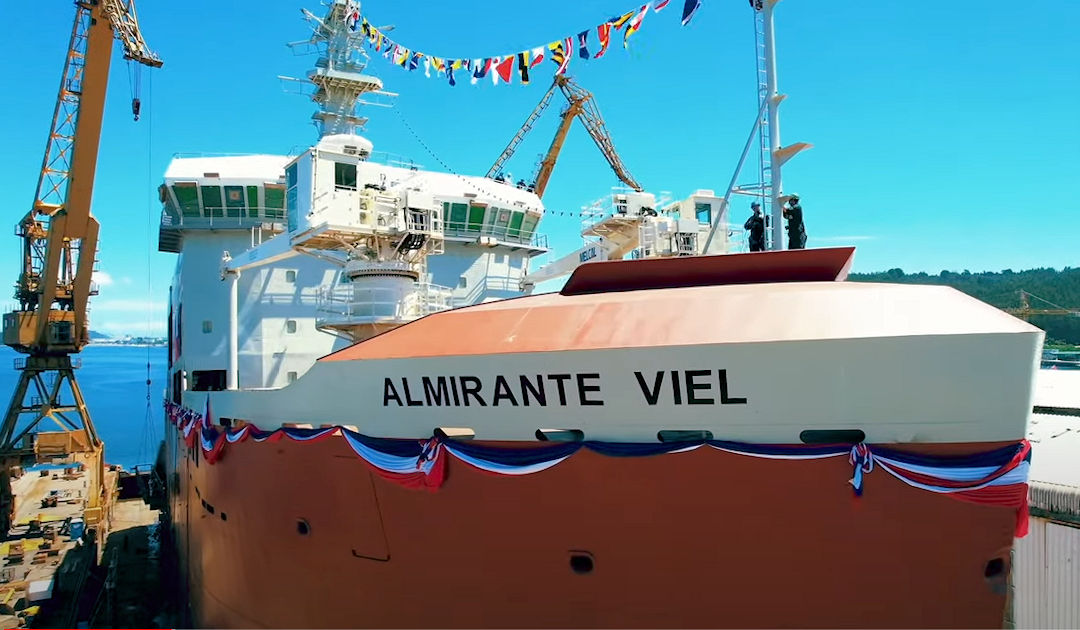 Launch of Chile’s first self-built icebreaker