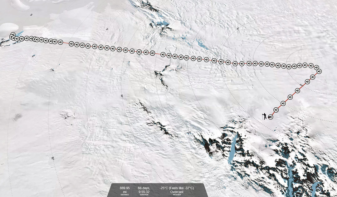 Polar Preet établit un nouveau record mondial et abandonne son expédition