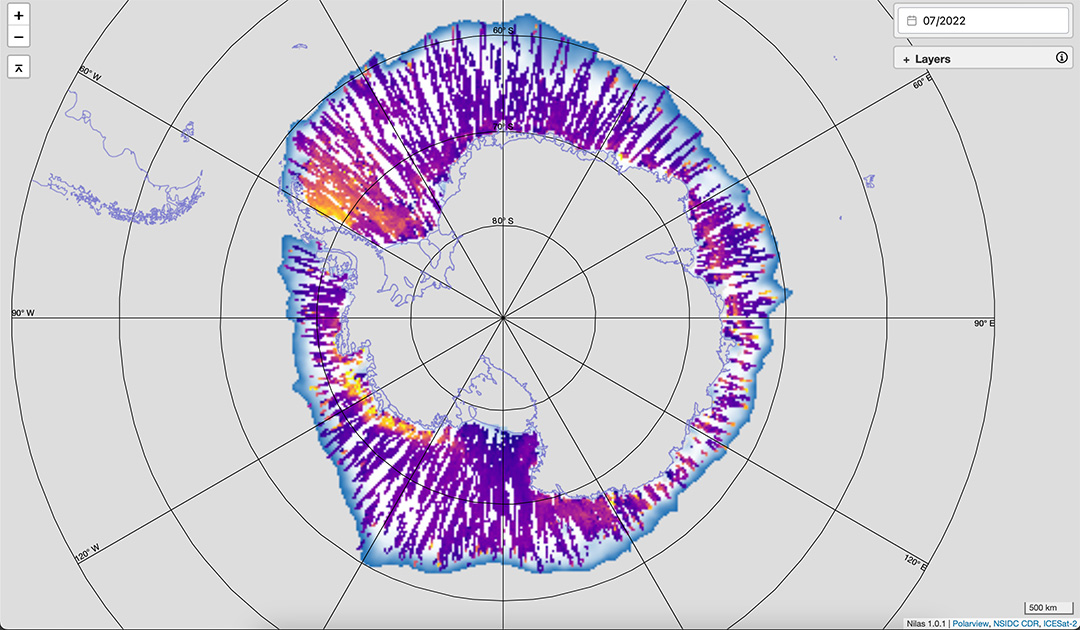 NILAS — Neues interaktives Tool für die Antarktisforschung