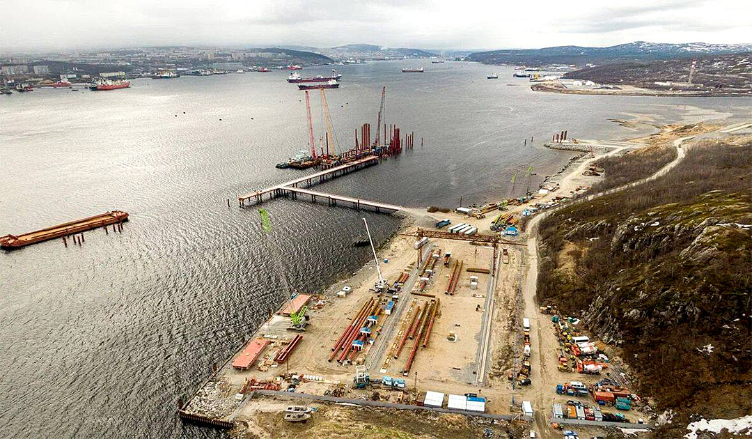 Murmansk baut Hafen für Weissrussland