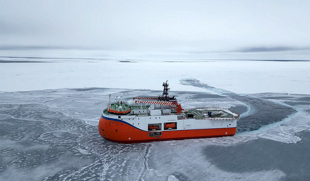 Polarstation «Severny Polyus» hat Arbeit abgeschlossen